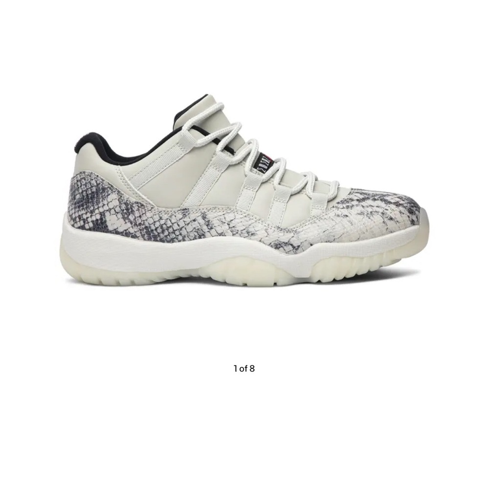 Men's White and Gray Sneakers